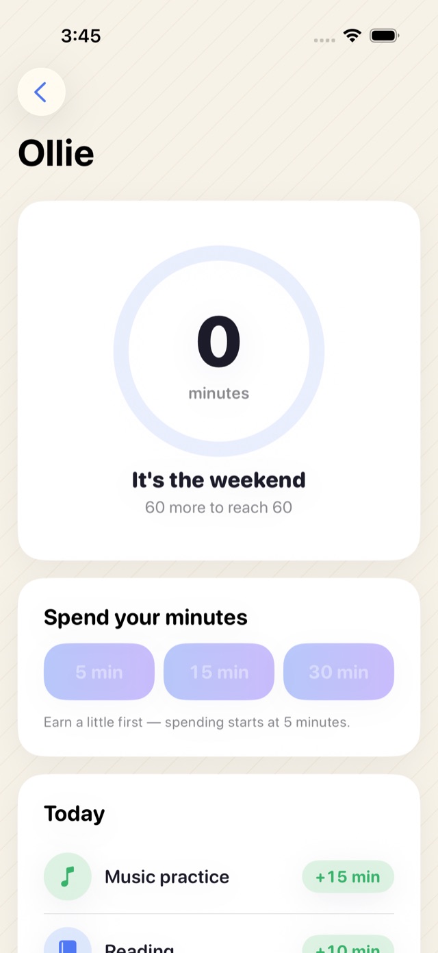 BrainBank dashboard showing today's routines ready to complete